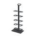 Rebrilliant Freestanding 5 Pair Shoe Rack Metal in Black | 33.46 H x 13.58 W x 7.87 D in | Wayfair EC38DBF853324E878829BDF069816155