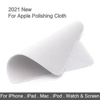 Chiffon de polissage pour écran en microfibre 16x16cm pour Apple iPad Watch pour Iphone Android