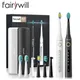 Fairywill – brosse à dents électrique sonique Ultra sonique chargeur USB rapide étanche IPX7 5