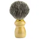 Brosse à rasage en bois pour hommes avec nœud de 21mm manche traditionnel en bois pour rasage