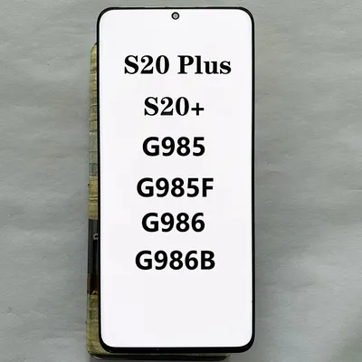 Écran LCD OLED avec cadre pièces d'écran Samsung S20 Plus G985 G98F G985F DS S20 + G986
