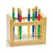 Natural Wood Paint Brush Holder