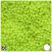BeadTin Chartreuse Opaque 4mm Round Plastic Beads (1000pcs)