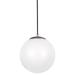 Visual Comfort Studio Leo Hanging Globe Pendant Light - 6024-04