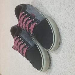 Vans Shoes | Euc Vans Skate Shoes | Color: Black/Gray | Size: 11.5