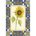 Rosalind Wheeler Tuscany Sunflower II Canvas | 12 H x 8 W x 1.25 D in | Wayfair 953E880F7092439BBF4F35F5988D18F8