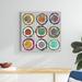 Latitude Run® Jagged Circles II by Jennifer Goldberger - Wrapped Canvas Painting Canvas | 30 H x 30 W x 1.25 D in | Wayfair