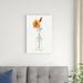 Red Barrel Studio® California Poppy Vase I by Grace Popp - Wrapped Canvas Painting Canvas | 30 H x 20 W x 1.25 D in | Wayfair