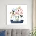 Red Barrel Studio® Loose Watercolor Bouquet II by Grace Popp - Wrapped Canvas Painting Canvas in White | 36 H x 36 W x 1.25 D in | Wayfair