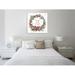 The Holiday Aisle® "Lighthearted Holiday IV" Gallery Wrapped Canvas By Anne Tavoletti Canvas, in Gray/Green/Indigo | 12 H x 12 W x 1.5 D in | Wayfair