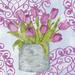 One Allium Way® Garden Gate Flowers IV Canvas | 20 H x 20 W x 1.25 D in | Wayfair 4E9CECD54E424E0C93089F9046C3FF77