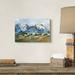 Loon Peak® Blue Mountain Peaks I Canvas | 12 H x 18 W x 1.25 D in | Wayfair 553F6C1F55C24FDF9C44C5789FB3EA0E