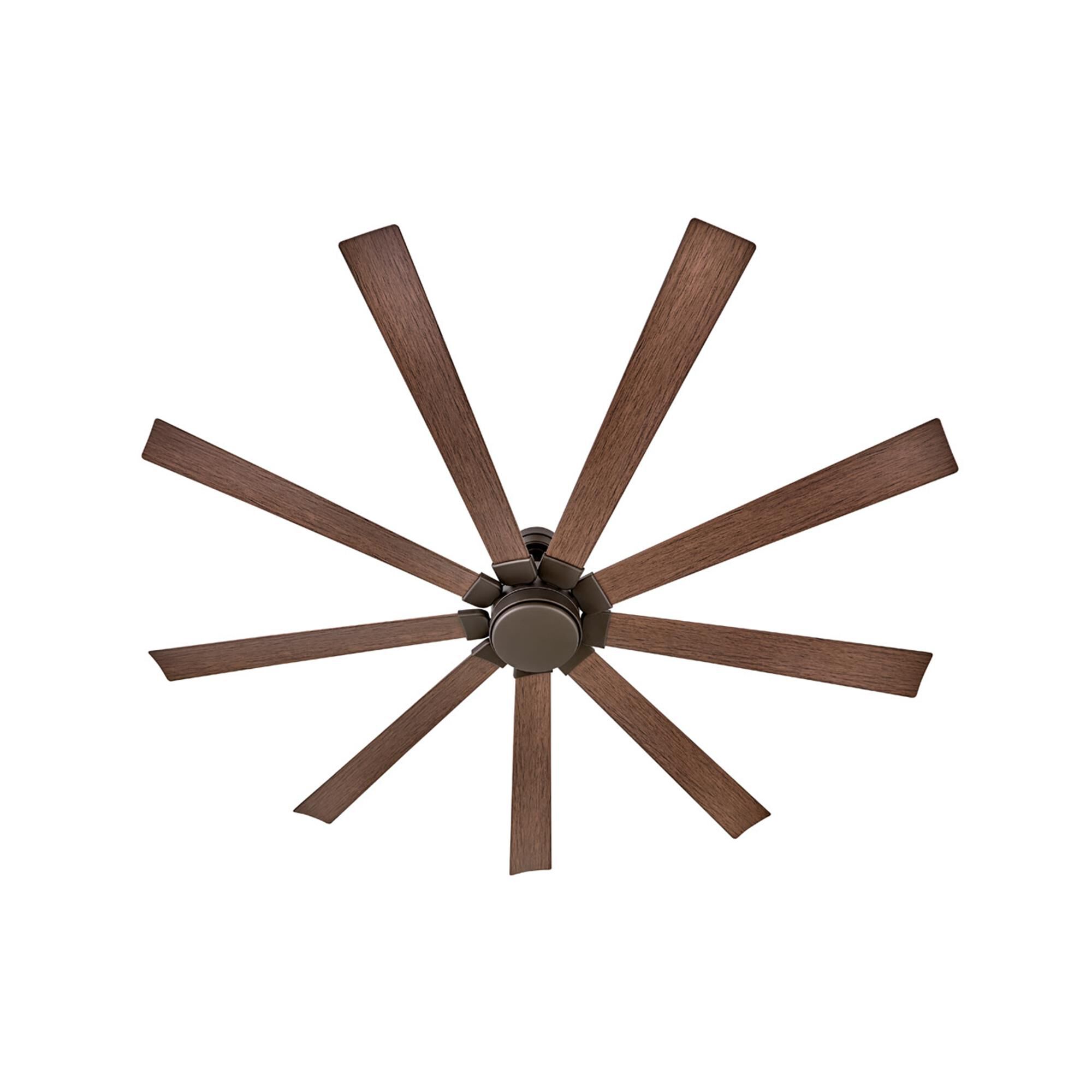 Hinkley Lighting Turbine 80 Inch Ceiling Fan with Light Kit - 904280FMM-LWD