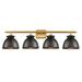 Innovations Lighting Bruno Marashlian Adirondack 38 Inch 4 Light Bath Vanity Light - 516-4W-OB-M14-W