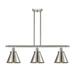 Innovations Lighting Bruno Marashlian Appalachian 36 Inch 3 Light Linear Suspension Light - 916-3I-BAB-M13-BK