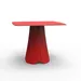 Vondom Pezzettina Table and Base - 56014-RED