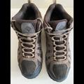 Columbia Shoes | Columbia Redmond Mid Mens Waterproof Hiking Shoes 10.5 Very Good Condition | Color: Brown/Tan | Size: 10.5