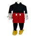 Disney Costumes | Disney Store Unisex Kids Black Red Mickey Mouse Hooded Bodysuit Costume Size 3 | Color: Black/Red | Size: 3