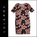 Lularoe Dresses | Lularoe Woman Floral Sheath Stretch Short Sleeve Dress Size Xl Nwt | Color: Red | Size: Xl