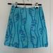 Lilly Pulitzer Skirts | Lilly Pulitzer Promenade Print Blue Skirt. Size 0 | Color: Blue | Size: 0
