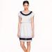 J. Crew Dresses | J. Crew Embroidered Cut-Out Sundress With Scalloped Sleeves And Hem | Color: Blue/White | Size: 2