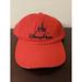 Disney Accessories | New Disney Parks Red Cap Hat Adjustable Adult 100% Cotton Where Dreams Come True | Color: Red | Size: Adjustable