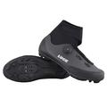 LUCK Unisex Fenix Radsportschuhe MTB für den Winter, besonders breit, grau, 41 EU Weit