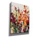 Red Barrel Studio® 'Wildflowers Blooming II' By Tim O'toole, Canvas Wall Art, 40"X54" Metal in Brown | 54 H x 40 W x 1.5 D in | Wayfair