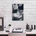 Latitude Run® 'Vintage Vanity I' By Debra Van Swearingen, Canvas Wall Art Canvas in Black | 18 H x 12 W x 0.75 D in | Wayfair