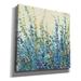 Red Barrel Studio® 'Shades Of Blue II' By Tim O'toole, Canvas Wall Art, 18"X18" Canvas, in Blue/Green/Yellow | 18 H x 18 W x 0.75 D in | Wayfair