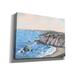 Rosecliff Heights 'Ocean Bay II' By Tim O'toole, Canvas Wall Art, 54"X40" Canvas, Solid Wood in Blue/Brown/Green | 12 H x 16 W x 0.75 D in | Wayfair