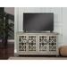 Three Posts™ Ahmara 63" Media Console for TVs up to 65", Wood in Gray | 35 H in | Wayfair 6895FB3BA6814FA9B3B46127421533F3