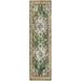 Blue/Green 26 x 0.45 in Area Rug - Langley Street® Almyra Oriental Forest Green/Light Blue Area Rug | 26 W x 0.45 D in | Wayfair