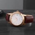 Montres automatiques de marque pour femmes montre-bracelet mécanique pour dames bracelet en cuir