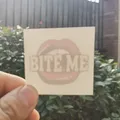 Bite me-Cocu Fétiche de Tatouage Temporaire pour Hotwife