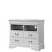 Louis Phillipe 4 Drawer Chest of Drawers (42 in L. X 18 in W. X 35 in H)