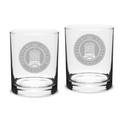 Gettysburg Bullets 14oz. 2-Piece Classic Double Old-Fashioned Glass Set