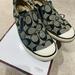 Coach Shoes | Authentic Coach Sneakers | Color: Black/Gray | Size: 6