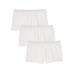 Plus Size Women's Boyshort 3-Pack by Comfort Choice in White Pack (Size 14) Underwear