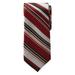 Men's Big & Tall KS Signature Classic Stripe Tie by KS Signature in Burgundy Stripe Necktie