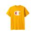 Men's Big & Tall Large Logo Tee by Champion® in Gold (Size 3XL)