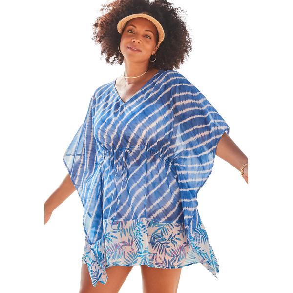 plus-size-womens-jade-printed-tunic-dress-by-swimsuits-for-all-in-blue-tie-dye--size-14-16-/