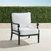 Carlisle Lounge Chair with Cushions in Onyx Finish - Alejandra Floral Aruba, Standard - Frontgate