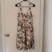 J. Crew Dresses | Brand New With Tags J Crew Linen Black & Gold Floral Dress Size 2 | Color: Black/Gold | Size: 2