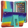 BAUBEY Case for All-New Fire HD 10 & Fire HD 10 Plus Tablet (Only compatible with 11th generation, 2021 release), Rugged Shockproof Cover with Kickstand for Amazon Fire HD 10 2021 (GWL003)