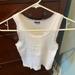 Brandy Melville Tops | Brandy Melville Tank Top - White | Color: White | Size: One Size Fits All