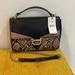 Nine West Bags | New Latte Multi Nine West Pocket Book | Color: Black/Tan | Size: Os