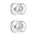 coolnews Single Dummy Door Knob Multipack in Gray | 2.52 H x 2.52 W x 2.6 D in | Wayfair 242153079