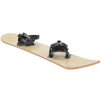Costway Winter Sports Snowboarding Sledding Skiing Board with Adjustable Foot Straps
