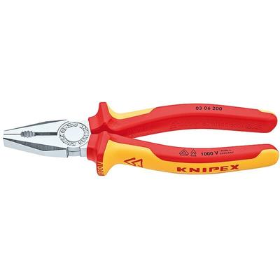 Knipex - 03 06 200 vde Kombizange 200 mm din iso 5746, din en 60900